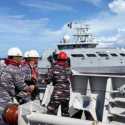KRI Diponegoro-365 Latihan Bareng Kapal Perang Prancis di Laut Sawu