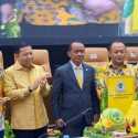 Setnov Hadir, Bahlil Hanya Pidato Singkat di HUT Fraksi Partai Golkar DPR