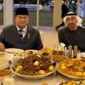 Prabowo Bukber Bareng MBZ di Qashr Al Bahr, Disuguhi Makanan Khas Timur Tengah