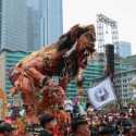 Sambut Nyepi, Parade Ogoh-Ogoh Meriahkan Bundaran HI