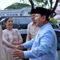 SBY dan Keluarga Silaturahmi ke Prabowo di Istana