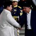 Pulang dari Lawatan Asia Timur, Prabowo Disambut Gibran