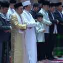 Gibran Boyong Keluarga Salat Iduladha di Masjid Istiqlal