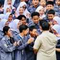 Ratusan Pelajar Jabar Antusias Bertemu Prabowo di Istana Merdeka
