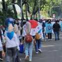 Massa Padati Monas di May Day 2026, Muncul Seruan “Bapak Aing” Saat Iring-iringan Melintas