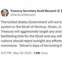 Oman Terancam Sanksi AS Terkait Selat Hormuz