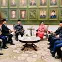 Prabowo Kumpul Bareng Megawati dan Eks Wapres setelah Upacara Hari Pancasila