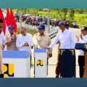 Prabowo Resmikan Pembangunan 1.151 Km Jalan Daerah di Seluruh Indonesia