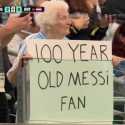Kisah Pauline Kana, 'Nenek Gangster' 100 Tahun yang Jadi Superfan Lionel Messi