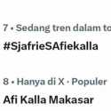 Hashtag SjafrieSAfiekalla Trending di X Jelang Debat Ketiga Hipmi