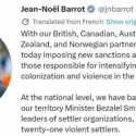 Menteri Keuangan Israel Bezalel Smotrich Dilarang Masuk Prancis