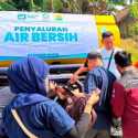 Ribuan Warga Bogor dan Sukabumi Akhirnya Dapat Pasokan Air