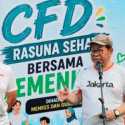 Pramono-Menkes Kompak Kampanyekan Gaya Hidup Sehat Lewat CFD Kuningan