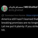 Iran Siap Balas Setiap Serangan Amerika Serikat