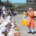 PM Modi Berdoa di Candi Prambanan untuk Kemajuan Bersama RI dan India