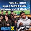 Nobar Final Piala Dunia di Lapangan Banteng Dimeriahkan Armada dan Tipe-X