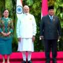 Deretan Pejabat Negara Sambut Hangat PM Modi di DPR