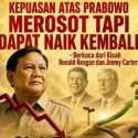 Kepuasan Atas Prabowo Merosot tapi Dapat Naik Kembali