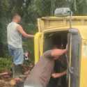 Truk Sawit Terguling Timpa Tiga Siswi SMP di Labuhanbatu, Satu Tewas