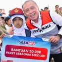Pertamina Salurkan 20 Ribu Paket Seragam Sekolah Sambut Tahun Ajaran Baru