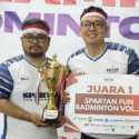 Spartan Fun Badminton 2026 Pererat Silaturahmi Wartawan