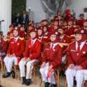 Paduan Suara Sekolah Rakyat Unjuk Gigi di Istana Merdeka