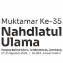 Inilah Jadwal Lengkap Muktamar ke-35 NU