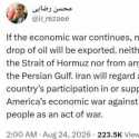 Iran Anggap Negara Pendukung Perang Ekonomi AS sebagai Musuh