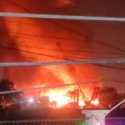 Tiga Kapal di Muara Baru Terbakar