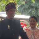 Jokowi Jadi Satu-satunya Mantan Presiden yang Hadiri Upacara HUT ke-81 RI di Istana