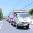 Polri Kirim 44 Truk Bantuan ke Flores