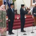 Perkuat Kesetjenan, Ketua KPU RI Lantik Empat Pejabat Eselon I