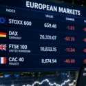 STOXX 600 Terkoreksi, Saham Energi dan Pertahanan Jadi Perhatian