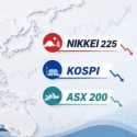 Bursa Asia Merah Tergusur Sentimen Wall Street