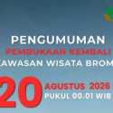 Bromo Kembali Dibuka 20 Agustus 2026, Ini Aturan untuk Wisatawan