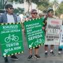 KPBB Tolak Usulan Pembongkaran Lajur Sepeda di Jakarta