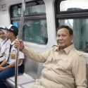 Jelang Peresmian, Prabowo Jajal Langsung LRT Kelapa Gading-Manggarai