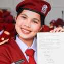 Jessie, Siswi Sekolah Rakyat yang Dapat Tanda Tangan Seskab Teddy