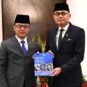Sertijab Menlu, Arrmanatha Tegaskan Arah Polugri Indonesia Tidak Berubah