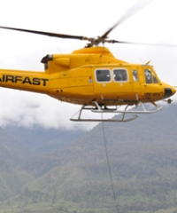 Helikopter Airfast Jatuh di Tembagapura Papua
