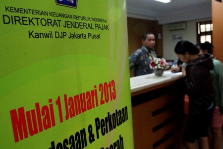 PENERIMAAN PAJAK MENURUN