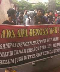 Mahasiswa Dorong KPK Buka Kasus Pengalihan Lahan di Deliserdang