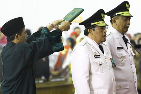 Pelantikan Gubernur Jabar