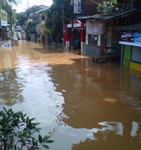Banjir di Ulujami Sempat Capai 2 Meter