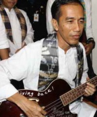 Jokowi dan Rhoma <i>Check Sound</i>, Lalin Bundaran HI Tersendat
