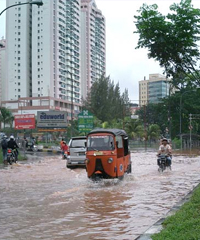 Gorong-gorong Tertimbun Tanah, Warga Kebanjiran