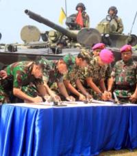 Korps Marinir Tambah 37 Tank Amfibi BMP-3F