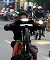 Geng Motor Perusak Pospol Masih Diburu