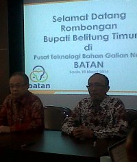 BATAN Gandeng Belitung Timur Kelola Logam Tanah Jarang