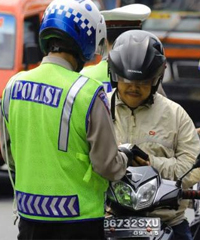 Razia Mendadak Di Hari Nyepi Saat Jalanan Sepi